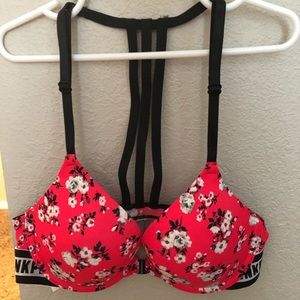 PINK Wear Everywhere push up bra 34B. Worn once!